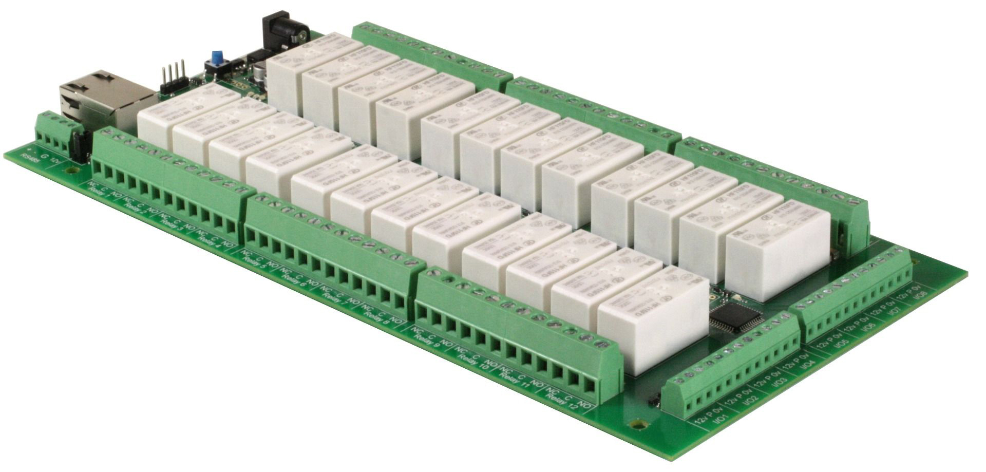 ds2824 - 16A 24 Channel Ethernet Relay (24 snubbers) - Click to Enlarge