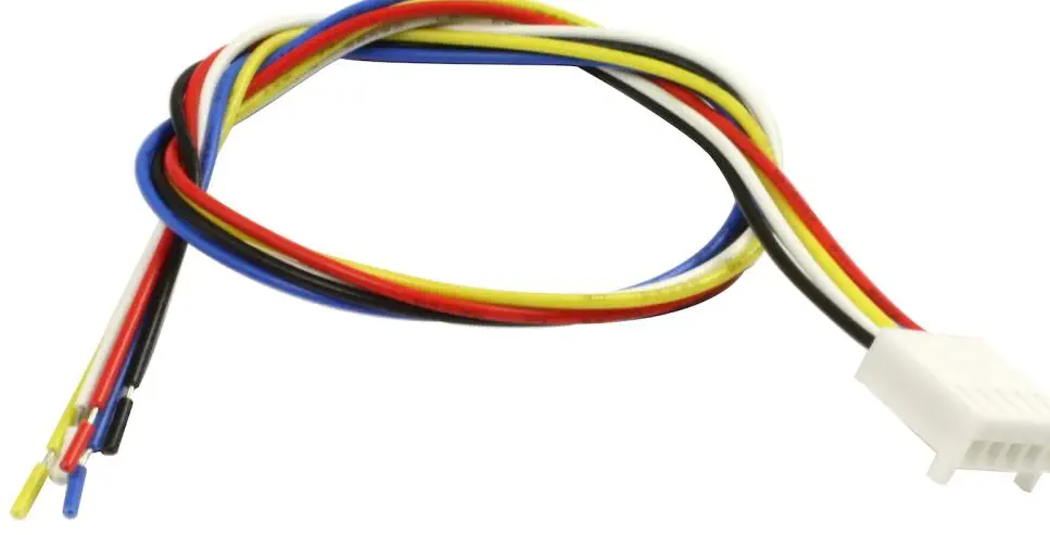 5 Way Cable Showing Multiple Wires