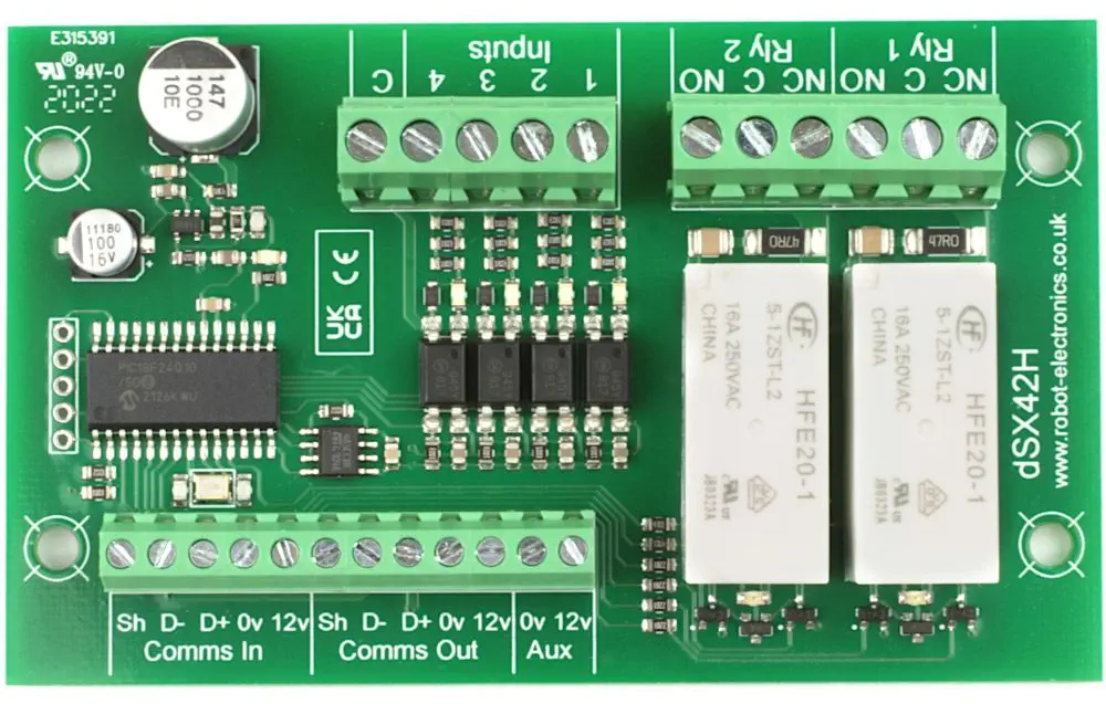 dSX42H - dScript Expansion Module Display