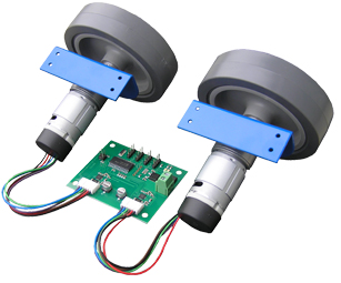 Devantech RD02 - 12 Volt Robot Drive-systeem