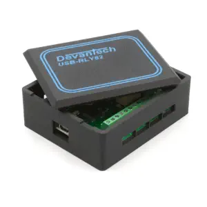 Devantech USB-RLY82C Boîtier pour USB-RLY82