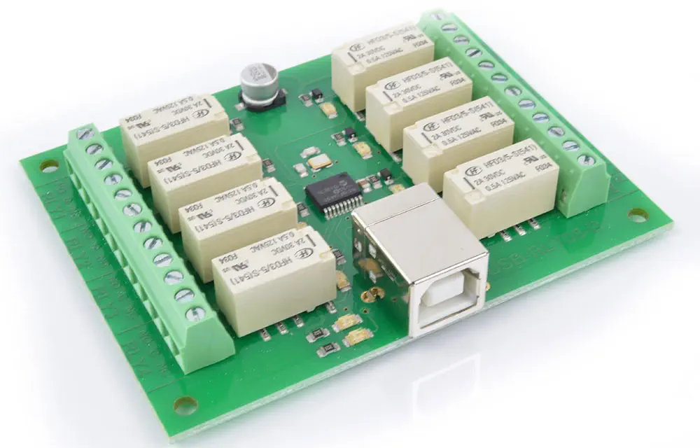 Devantech 8-Channel USB Relay Module 