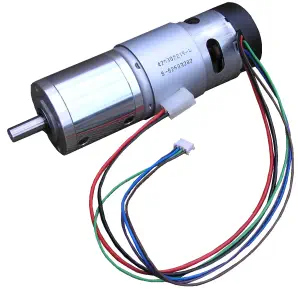 Devantech 24V, 49:1 Gear Motor w/ Encoder