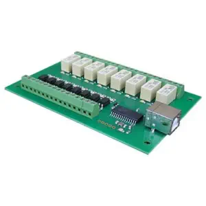 Module de Relais 1A, USB Isolées à 8 Canaux Devantech