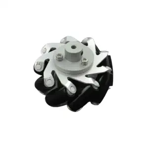 Roue Mecanum en Métal DFRobot 65mm avec Accouplement d'Arbre Moteur (Gauche) 