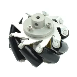 Roue Mecanum en Métal DFRobot 65mm a/ Accouplement d'Arbre Moteur (Droite)