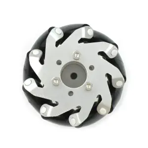 Roue Mecanum en Métal DFRobot 65mm a/ Accouplement d'Arbre Moteur (Droite)