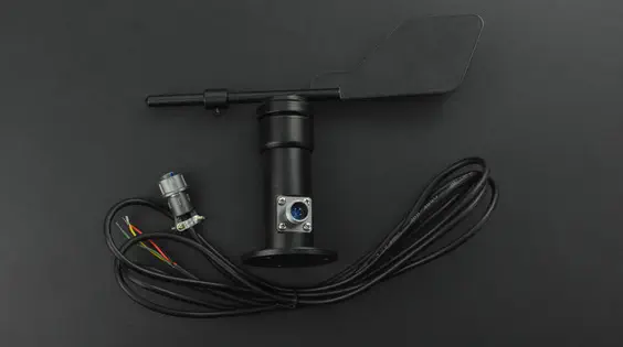 Sensor de Dirección del Viento RS485 - Haga Clic para Ampliar