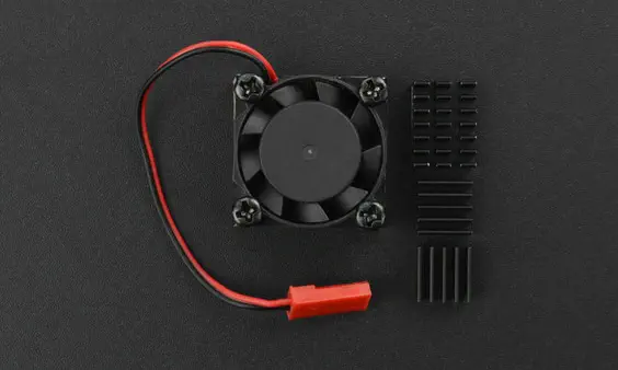 Raspberry Pi Single Cooling Fan Kit (Compatible w/ Raspberry Pi 3B/3B+/4B) - Click to Enlarge