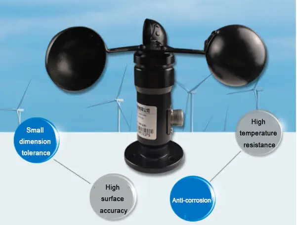 Transmisor de Velocidad del Viento RS485 - Haga Clic para Ampliar