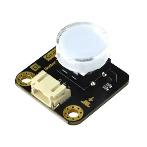 Bouton DFRobot Gravity LED - Bleu