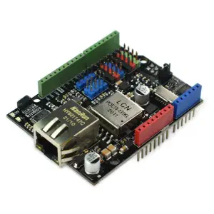 Ethernet DFRobot et Bouclier PoE for Arduino - Chipset W5500