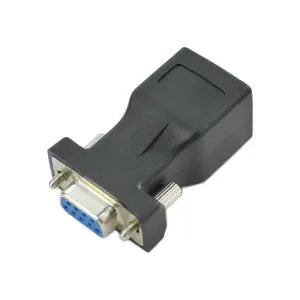 Adaptateur DB9 Femelle vers RJ45 Femelle