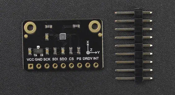 Fermion BMM150 Dreiachsiger Magnetometersensor (Breakout) - Zum Vergrößern klicken