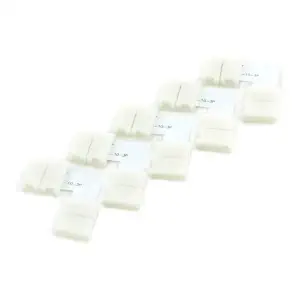 Connecteur à angle droit pour bande LED à 3 broches (5x)
