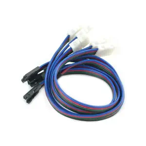 Câble de connecteur de bande LED à 4 broches - tête unique (5x)