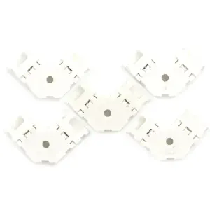 Connecteur à angle droit pour bande LED à 4 broches (5x)