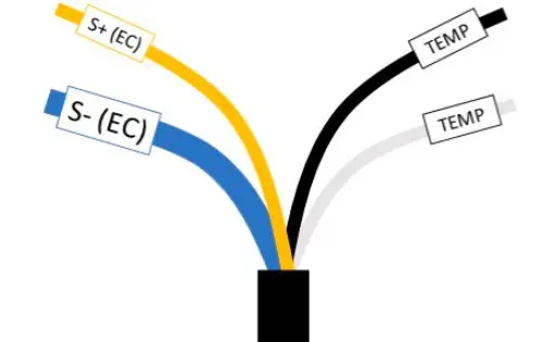 Sensor de Conductividad Eléctrica Analógico Gravity PRO (K=1) - Haga Clic para Ampliar