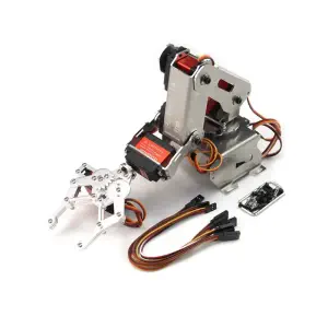 DFRobot Bras Robotique de Bureau Éducatif à Servo Numérique 6 DOF 25KG V2