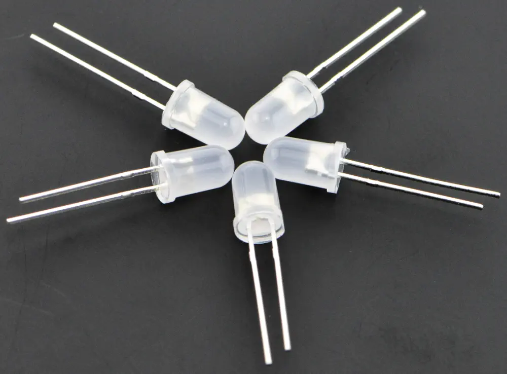 Diffused 5mm LED Pack - Parts cropped