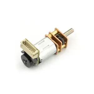 DFRobot Moteur Micro Métallique à Engrenages avec Encodeur 6V 41rpm 380:1
