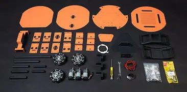 HCR Mobile Robot Kit Parts cropped