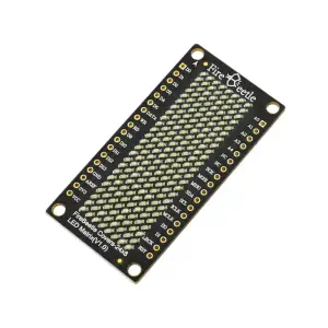 FireBeetle Covers - Matrice de LED 24×8 (Rouge)