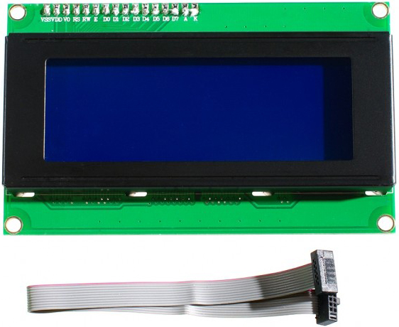 DFRobot I2C / TWI 4x20 LCD-module