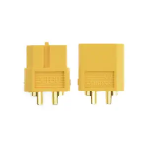 DFRobot Connecteur à Balle Mâle & Femelle XT60 Plaqué Or de Haute Qualité