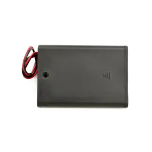 DFRobot Support de Batterie 3xAA (avec Couvercle & Interrupteur d'Alimentation)