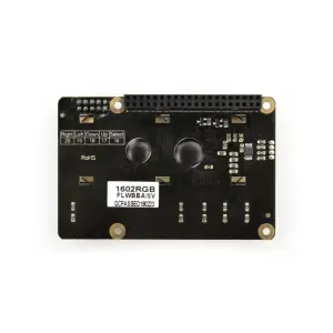 DFRobot I2C 16x2 RGB LCD KeyPad HAT avec Rétroéclairage RGB (Compatible avec Raspberry Pi 4B/3B+)