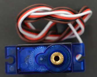 9g 180° Metal Servo with Analog Feedback - Parts cropped