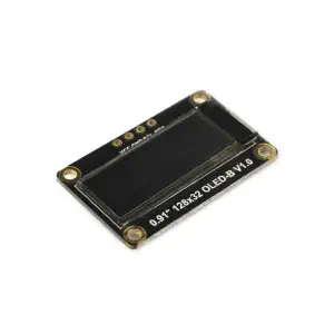 Fermion: Affichage OLED I2C Monochrome 0.91” 128x32 (Planche de Connexion)
