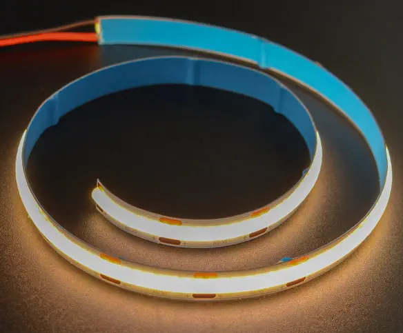 LED Flexible Strip Light Warm White Display