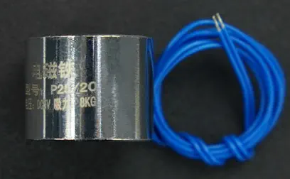 Électroaimant 5V (Force de Maintien de 8 Kg)