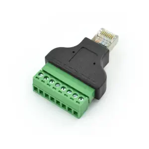 DFRobot Bloc de Terminal à Prise Mâle Ethernet RJ45