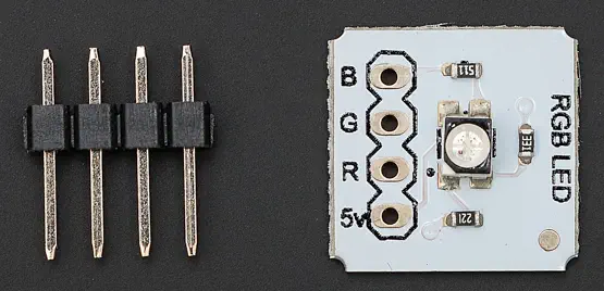 Light & Motor Driver For Python - Parts cropped