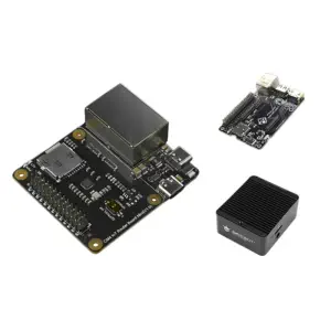 DFRobot Raspberry Pi CM4 Carte Porteuse IoT Routeur Mini avec Boîtier & PiTray Mini