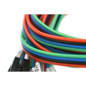 Gravity: Ligne DuPont 4PIN M/M avec étiquette (30cm, pack de 5)