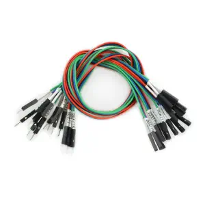Gravity : Ligne M/F DuPont avec étiquette 30cm (5 pcs)