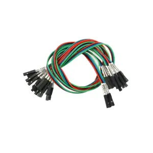 Gravity: Ligne DuPont F/F avec Étiquette (30cm, Pack de 5)