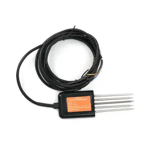 DFRobot Capteur 4-en-1 de température, humidité, pH et EC du sol MODBUS-RTU RS485 (IP68, 5-30V)