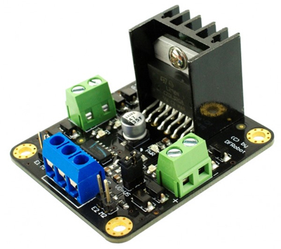 Controlador de motor dual DFRobot 4.8-46V, 2A- Haga clic para ampliar