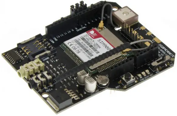GPS/GPRS/GSM Arduino Schild