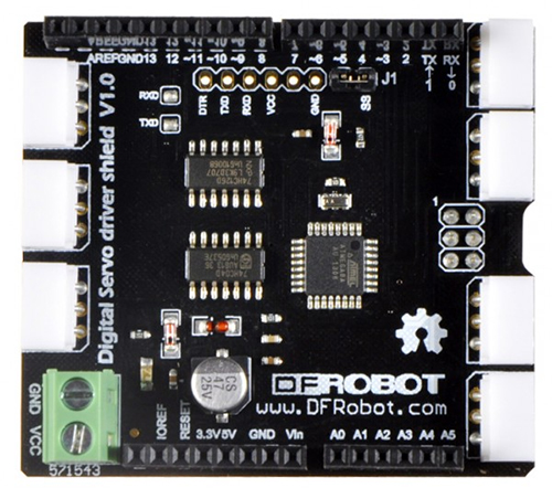 Intelligenter Servocontroller für Arduino - Zum Vergrößern klicken