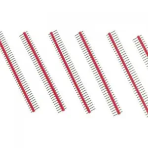 Adaptateurs Détachables Rouge Droit 40 Broches (10pk)