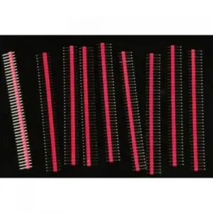 Adaptateurs Détachables Rouge Droit 40 Broches (10pk)