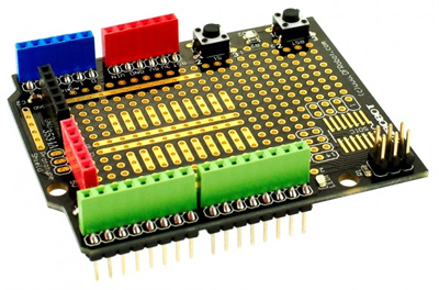 Placa de Prototipos DFRobot Arduino - Haz click para Ampliar