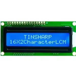 16x2 Caractères Affichage LCD Blanc sur Bleu 5V