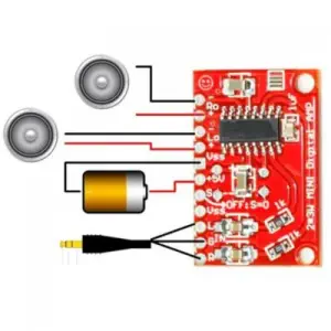 Amplificateur Audio Stéréo-3W